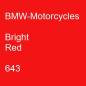 Preview: BMW-Motorcycles, Bright Red, 643.